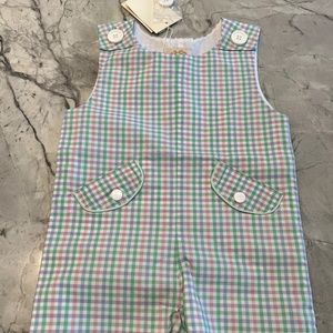 Plaid Jon Jon 12-18 months- Beaufort Bonnet Company
